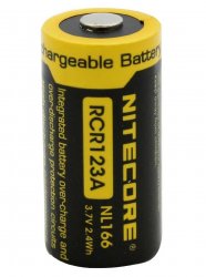 Акумулаторна батерия  ICR16340 RCR123A 650 mAh NITECORE