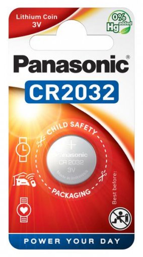 Литиева батерия Panasonic CR2032
