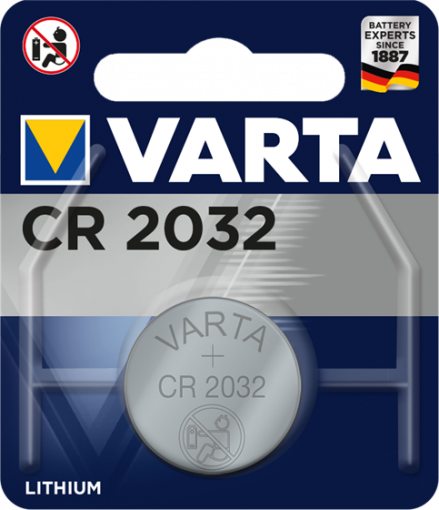 Литиева батерия CR2032, DL2032 - 3V - Varta CR 2032