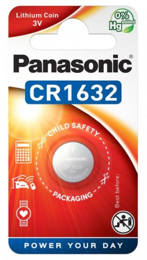 Литиева батерия Panasonic CR1632