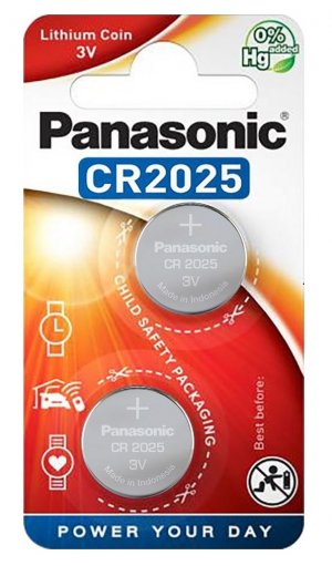 Литиева батерия Panasonic CR2025