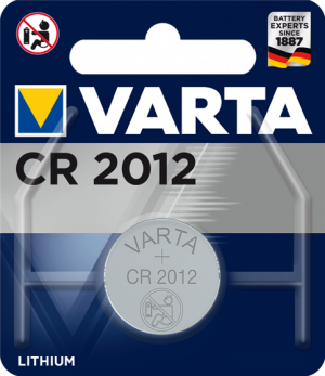 Литиева батерия CR2012, DL2012 - 3V - Varta CR 2012