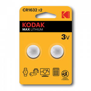Литиеви батерия CR1632, KCR1632 - 3V - Kodak