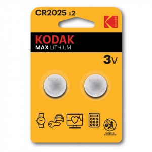 Литиеви батерия CR2025, KCR2025 - 3V - Kodak
