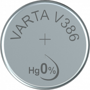 Батерия за часовник 386 - SR43W - Varta V386