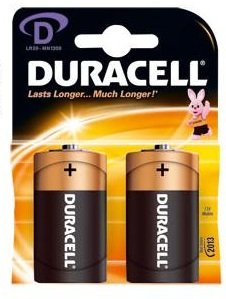Алкална батерия LR20 (MN1300) Basic - Duracell