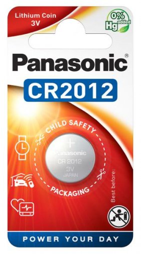 Литиева батерия Panasonic CR2012 - 3V