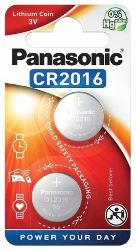 Литиева батерия Panasonic CR2016