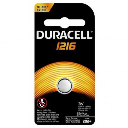 Литиева батерия CR1216 Duracell DL1216 - 3V