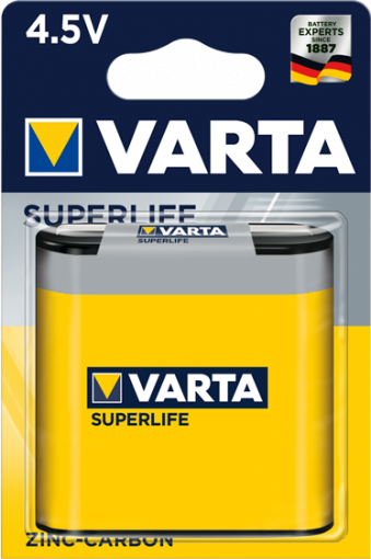 Цинкови батерии 3R12 Varta Superlife