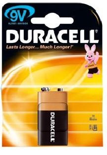 Алкална батерия MN1604 (6LR61) 9V Basic - Duracell