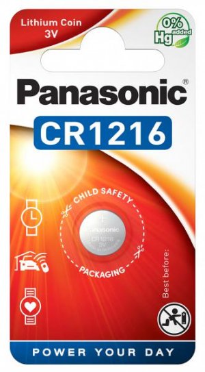 Литиева батерия Panasonic CR1216