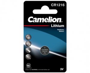 Литиева батерия CR1216 - 3V - Camelion 