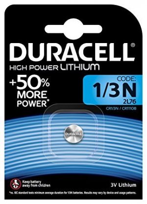 Литиева батерия CR1/3N, DL1/3N , 2L76- 3V - Duracell DL 1/3 N 