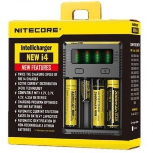 Зарядно за литиево йонни батерии 16340 RCR123A - NITECORE i4