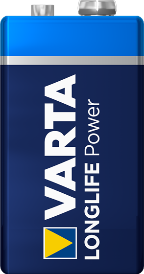 Алкална батерия 6LR61 - LR22 9V Longlife Power - Varta