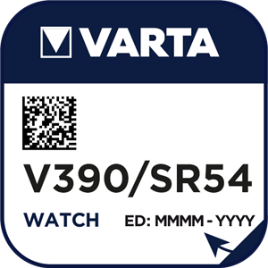 Батерия за часовник 390 - SR1130SW - Varta V390
