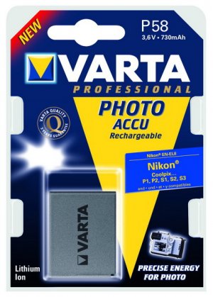 Батерия за фотоапарат Nikon EN-EL8 - Varta